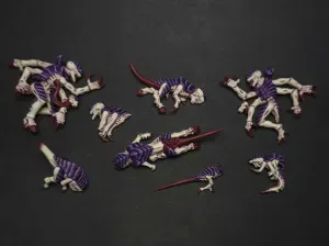 Dead Xeno Space Bugs - Grimdark Fallen Hive Swarm