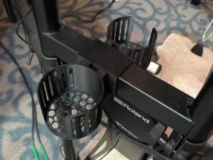 E-Drumset (Square Tube) Drink Holder - No Supports