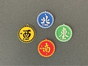 Mahjong Wind + Season Tokens