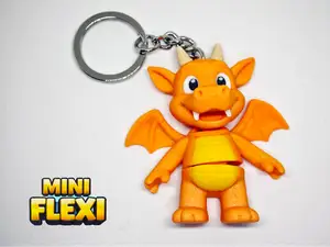Cute Standing Dragon – Mini Flexi