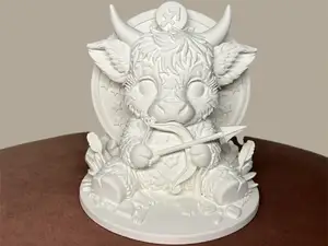 Highland Cow Zodiac Sign Sagittarius