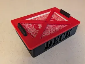 Single Deck playing Card Case