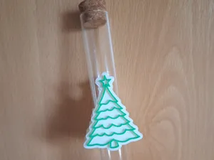 Reagenzglashalter Wunscherfüller Tannenbaum