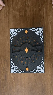 Nordic Rune Lock Diary Box Book Safe puzzle — Фото 2 из 6