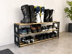 Modular Shoe & Boot Rack
