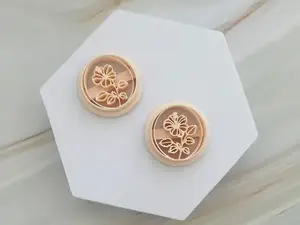 Flower Polymer Clay Stamp / Cutter