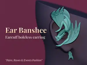 Ear Banshee - Earcuff Holeless Earring