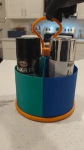 Brush/Paint/Pen Caddy - Modular Spinning Holder