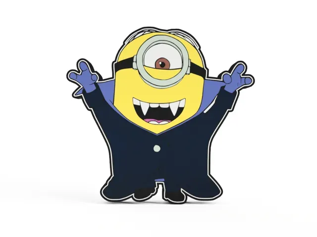 Minion Dracula Halloween Lightbox — Фото 2 из 4