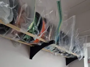Modular Wall-Mounted Filament Spool Rack