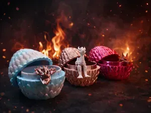 Flexi Baby Dragon Egg – Easter Surprise Dragon Egg