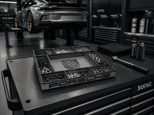 PORSCHE Sortiertablett für Schrauben & Kleinteile