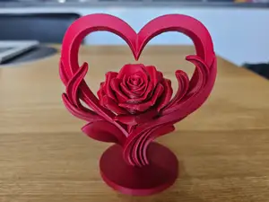 Sculpted Heart & Bloom – Organische Eleganz