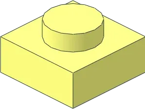 Brick Part 3024 - plate 1x1