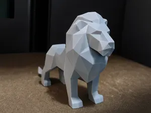 Leo (Home Decor Art) Lowpoly