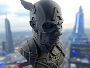 Buste  Captain America