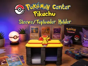 Pokemon Center "Pikachu" Sleeve/Toploader Holder