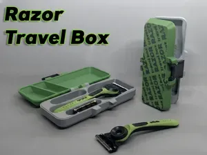 Razor travel box Snaplock for gillette razor