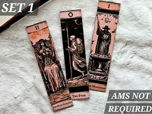 Tarot Bookmarks - (Set 1 Major Arcana)