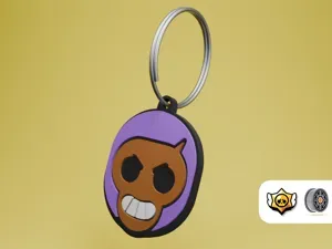 Brock | Brawl Stars Keychain Series