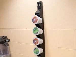 Wall-Mounted K-Cup Holder – Vertical Pod Organizer