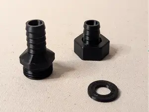 3/4 Inch GHT to 5/8 and 1/2 inch Hose Barb