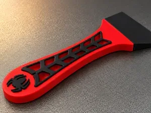 Spider-Man Inspired 3D Printer Build Plate Scraper