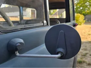 1955 Juvaquatre rearview mirror