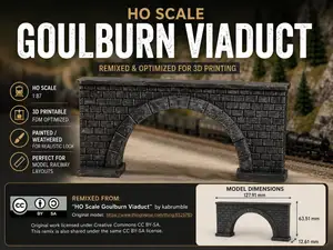 HO Scale Goulburn Viaduct