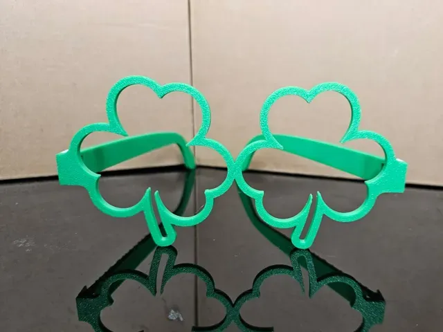Shamrock St Patrick's Day Glasses — Фото 3 из 6