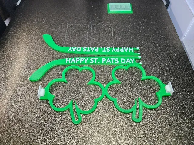 Shamrock St Patrick's Day Glasses — Фото 6 из 6