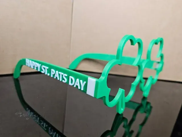 Shamrock St Patrick's Day Glasses — Фото 4 из 6