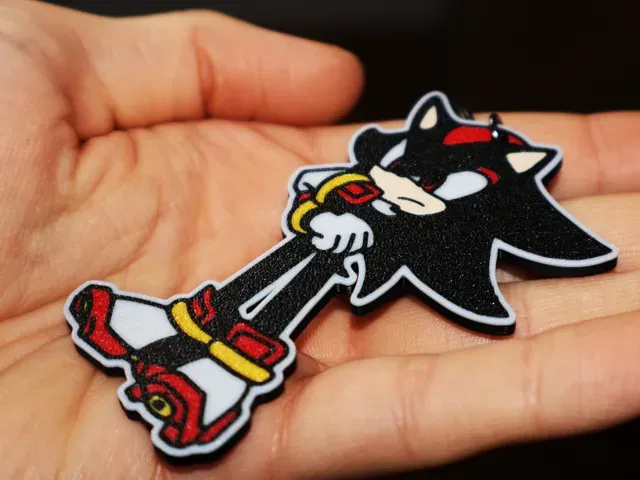 Shadow Keychain (Sonic the Hedgehog) — Image 3 of 6