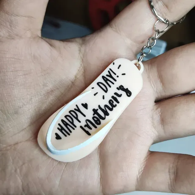 FLIP KEYCHAIN, CUSTOMIZABLE TEXT. (MOTHER'S DAY) — Фото 5 из 5