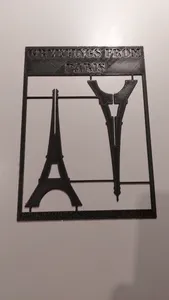 Eiffel tower card kit