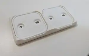 IKEA Tradfri 2 button dimmer plate small borders
