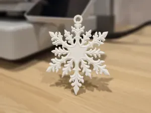 Arctic Lace Snowflake Ornament
