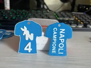 Maglia napoli scudetto portachiavi
