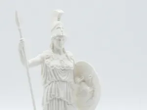 Griechische Göttin Statue