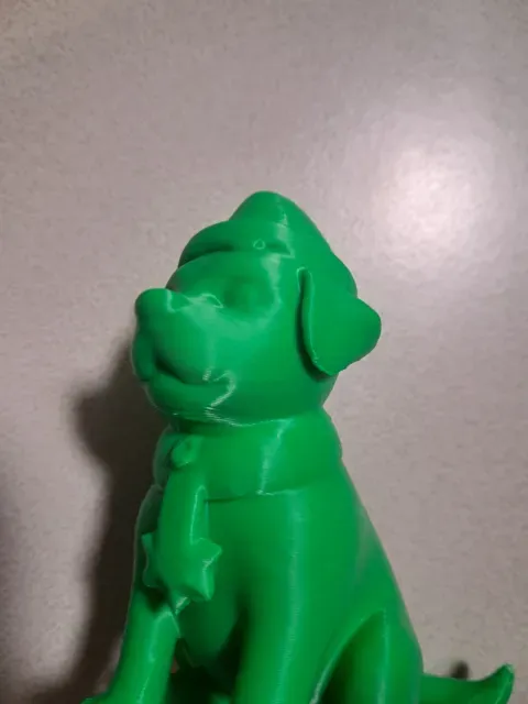Christmas Dog Decoration Santa Hat Puppy 3D Print — Фото 5 из 5