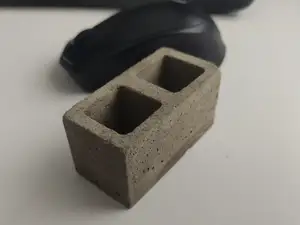Mould for real cinder block