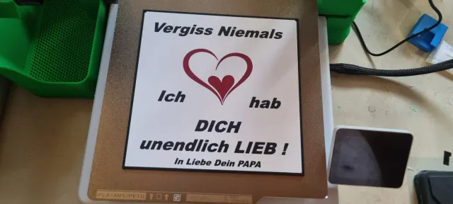 vergiss niemals Schild — Фото 3 из 3