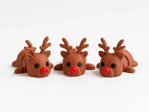 Cute Articulated Rudolph The Red Nosed Reindeer