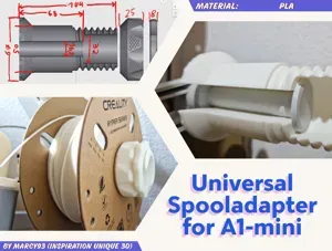 Universal Spool Adapter A1-mini perfect fit
