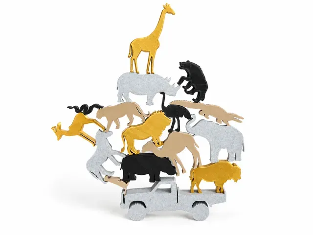 Safari Animal Balancing & Stacking Game — Image 3 of 3