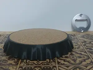 The Bottle Cap Coaster & Opener