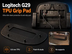 TPU Grip & Desk Protection Pad for Logitech G29