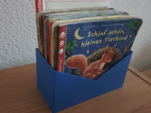 Box für Baby Bücher