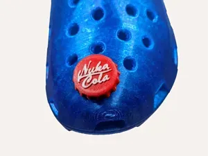 Nuka Cola Bottlecap Croc Shoe Charm (Jibbitz)