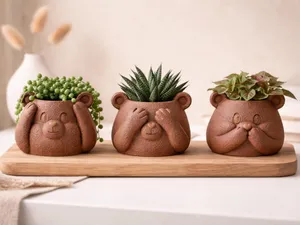 Bärchitöpfe 3er Set